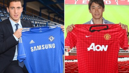 13年后蓝军遭指控！曼联拒付100万回扣签阿扎尔,1200万买香川真司