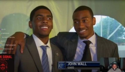 上月欧文直播时致敬沃尔：他绝对开创了先河 具备控卫应有的一切