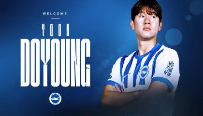 韩媒：签约布莱顿后，18岁韩国球员尹棹泳外租至荷甲SBV精英